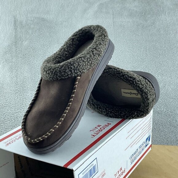 Dearfoams Men's Brendan Memory Foam Clog Slipper 9-10 S129 - Picture 2 of 8
